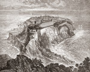 19世紀後半のモナコ公国、「Italian Pictures」より1890年頃